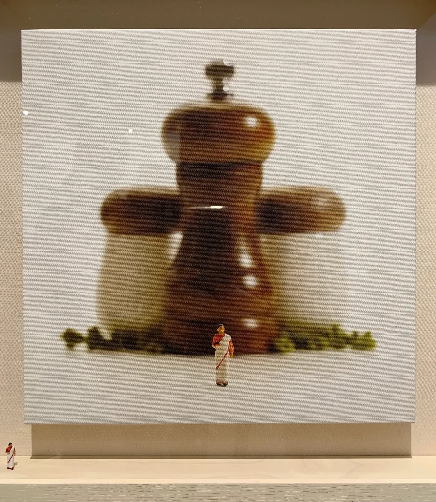 展示作品「旅は人生のスパイス」