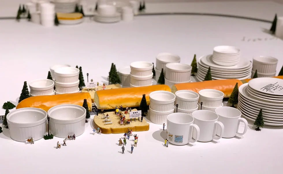 展示作品「新パン線」